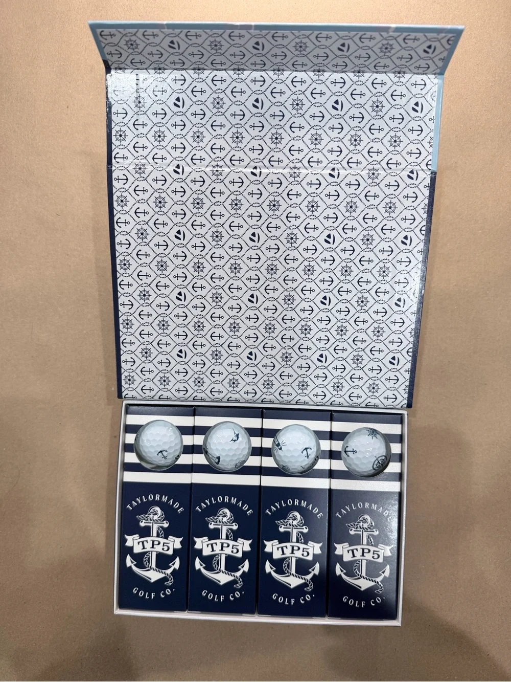 TaylorMade TP5 Limited Edition Nautical Golf Balls – 12 Pack NWT